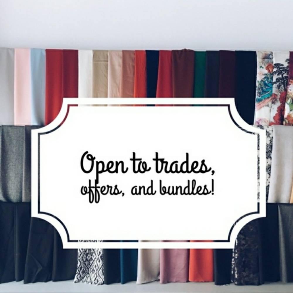 I'm open to trades